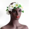 Fleurs décoratives 4 pièces/ensemble couronne hawaïenne collier léger classique ensemble vacances à la plage d'été Hawaii fleur Lei faveurs de fête