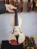 Violín 4/4 modelo Stradi sin barnizar fondo de arce ojo de pájaro macizo tapa de abeto No 1