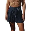 Shorts masculinos 2023 Casual confortável plufued bufle algodão feminino verão solto de alta cintura elástica larga perna larga A-line