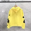 2023 designer New Mens Womens tiny spot Hoodies Long Sleeve fashion brand Black Yellow Hooded Clothing Sweatshirts mens womens hoodies