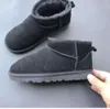2024 Nuevas botas UGGsity Kids Australia Botas de nieve Diseñador Zapatos para niños Invierno Clásico Ultra Mini Botton Bebés Niñas Tobillo Botines Kid Fur FD117