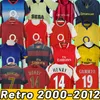 Arsen Retro Highbury Soccer Jerseys 홈 풋볼 셔츠 파이어 Henry Reyes Bergkamp Adams Galla 00 02 03 04 05 06 06 07 08 11 12 2000 2002 2003 2004 2012 2007 2008