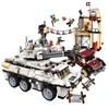 Block Enlighten Building Block Peacekeeping Force Thunder Heavy Armed Vehicle Attack 7 Figurer 935st Pedagogiska tegelstenar Toy 231114