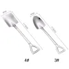 Stainless Steel Shovel Watermelon Spoon Children Dessert Cake Ice Cream Scoop Fruit Salad Scoops Kitchen Dinnerware Shovels 1115