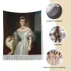 Sciarpe Ritratto dell'Imperatrice Elisabetta Austria Sciarpa da donna Caldo inverno Pashmina Scialle Avvolgente da indossare ogni giorno