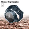 شاهد عصابات العمل الرياضية لـ Galaxy Watch Active 2 44 مم غطاء وقائي وعرة مع نطاقات حزام لـ Galaxy Watch Active 2 231115