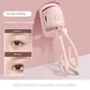 Eyelash Curler Pink Electric Charging Model Fast Heat Portable Shaping and Lasting Curling Clip 231115