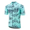 Racing sets fietsjersey 2023 Morvelo -team camuflaje fietskleding 19D BIKE BIB Shorts Men Set Ropa Hombre