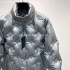 Parkas Veste d'hiver de luxe pour hommes et femmes Designer Down Vestes double face veste en coton parka mode décontractée épaisse chaude à capuche