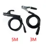 Welding Hine Accessories 200 Electrode Holder 5M Cable+300 Amp Earth Clamp 3M Cable, Suitable for ZX7-200, ZX7-250