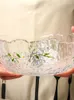 Zestawy naczyń stołowych 8 cali japoński wzór młotka stokrotka szklana płyta owocowa obiadowy domek sałatkowy miska ręcznie malowana kontener na sztućce