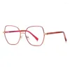 Sunglasses Retro Metal Glasses Women's Frame Cat's Eye Design Optical Girls Product Launch UV400