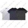 T-shirt d'été Polos Printemps Summer Paris Designer Luxury Lettres Gradient Tee T-shirt Fashion Men Femmes Coton décontracté T-shirts