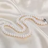 Wedding Jewelry Sets Dainashi Fashion 925 Sterling Silver Wedding Jewelry Sets For Women Real White Natural Freshwater Pearl 7-8mm Bread Round 231115