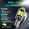 2024 2024 10/20PCS W5W T10 LED電球キャンバス5730 8SMD 4014 26SMD 12V 6000K 194 168 LEDカーマップドームライトパーキングライトオート信号ランプ