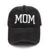 Mother and Father Baseball Hat Vintage Cotton Gift Najlepszy tata Snapback Hat Unisex Outdoor Hat