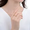 Prosty, który starto ze złotym pierścieniem ze złotym pierścieniem męskie i kobiety startowy start regulacyjny styl INS Hurtant