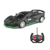 Transformation Toys Robots RC Car LED Light 24g Radio Remote Control Sports High Speed ​​Drive Car Boys Toys For Children Christmas Gift 231114