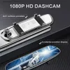 CAR DVRS 4.3in Dash Cam Car DVR 24H HD 1080p Dash Camera Dual Lens Video Recorder 1080p DashCam Mirror Driving Recorder Q231115