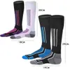 Sportsocken Skisocken Dicke Baumwolle Sport Snowboard Radfahren Skifahren Fußballsocken Männer Frauen Feuchtigkeitsaufnahme Hochelastische Thermosocken 231114