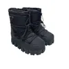 Winter Schnee Stiefel Frau Runde Kappe Kreuz Spitze-up Motorrad Stiefel Flache Plattform Schuhe Frauen Dicke Sohle Warme Kurze stiefel Frauen