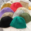 Yün örgü şapka yumuşak sıcak balıkçı beanie cap slouchy kış tığ işi kafatası kadınlar için sonbahar 230920