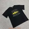 デザイナーファッション衣料メンズティーTシャツコルテイスベーシックデビルズISLレタープリントドリル