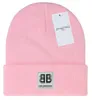 Chapeaux de créateurs de mode Marque Paris France BB Bonnet pour hommes et femmes Automne / hiver Chapeau en tricot thermique Bonnet de marque de ski Bonnet de haute qualité à carreaux Chapeau de crâne Casquette chaude