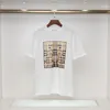 2023Designer neue Herren T-Shirt Kurzarm Mode Plaid Print Alphabet Print Designer Jugend Trend Plus Größe