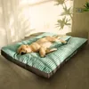 canis canetas Cama para cachorro Canil lavável quatro estações Pet Grande Sofá Plus Veludo Grosso Almofada de sono profundo Tapete para cachorros pequenos a grandes 231114