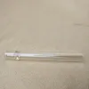 Mini tubo de provador de vidro colorido, canudos para beber, rolo a vapor, feito à mão, um rebatedor, portátil, tubos para ervas secas e tabaco, 12 ll