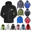 Designer fashion Northern face Men Women Hiking Windproof Winter Outwear Soft Shell jacket Waterproof Breathable Jacket Men Outdoors Sports Coats