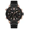 Нарученные часы модные бренды смотрят мужчины Weide светодиодные водонепроницаемые полные стальные часы военные Quartz Digital Mens Sport Relogio Masculino