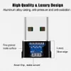 High Quality & Luxury Design Aluminum alloy USB 2.0 Male to Type-C Female OTG 480Mbps Data Transfer OTG Converter Charging Adatpers