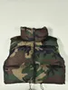 Coletes femininas mulheres camuflagem impressão puffer jaquetas colete sem mangas quente camo bonito bolha casacos parkas para baixo colarinho zíper acolchoado outwear 231115