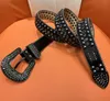 رجال نساء BB Belt Belt Belt مع أحجار الإبرة الكاملة للحجارة