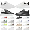 Designer Femme chaussure en cuir à lacets hommes plate-forme de mode baskets surdimensionnées blanc noir hommes femmes luxe velours daim chaussures décontractées chaussures de espadrilles 35-46