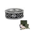 Anelli di fidanzamento in acciaio al titanio da uomo di design per gioielli con anelli a fascia da donna