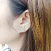 Ohrstecker Anfänglicher Ohrring Für Frauen Koreanischer Stil Pendientes Edelstahl Mode Gothic Punk Schmuck Altenglisch Orecchini Donna