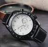 Zegarki na nadgarstki dla mężczyzn nowe męskie zegarki Trzy igły kwarc zegarek Wysokiej jakości najlepsze luksusowe marka Zegar Mężczyzny Masowe akcesoria skórzany pasek