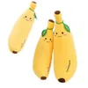 Poupées en peluche 42-80 cm banane oreiller poupée en peluche fille câlin dormir paresseux mignon poupée enfants cadeau d'anniversaire coton doux oreiller 231114