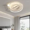 Chandeliers Modern Minimalist Bedroom Room Lamps Creative Starry Lighting Decoration Nordic Flush Mount Ceiling Light