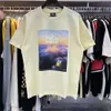 Designer Mode Kleding T-shirt Luxe Heren Casual T-shirts Trend Merk Kith Store Exclusieve Tom Fabia Cloud Sea Print Dubbel Garen Puur Katoen Korte Mouw T-shirt Mannen Wo