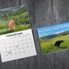 Calendar 2024 Wall Dog Pooping Monthly Funny Hangable Paper for Home Livingroom Bedroom Year Decor 231114