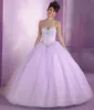 Robe de bal chérie Quinceanera robes paillettes perles Tulle longues robes de soirée de bal pour les filles