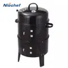 Accesorios de herramientas de barbacoa Grill Ronda Charcoal Stufe Bacon al aire libre Portable 3 en 1 parrillas de barbacoa Herramienta de cocción de picnic de campamento para acampar de barbacoa 230414