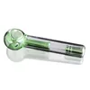 Glass Pipes Spoon Colorful Pipe for Smoking Handmade Tobacco bong Pipes Unique Hand Bubblers