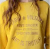 23AW Hot Sweatshirt Zadig Voltaire Modetrend Damen Designer Pullover Hoodie Klassischer Stil Täglich Lässig Vielseitig Baumwolle Slim Einfach Hoodie Pullover Tide Tops zv