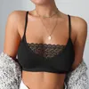 Bustiers Corsets 2023 Mulheres Pressione o sutiã de renda sem fio Top Top Sexy Balette Bralette Roupa Lingerie Full Cup Sports