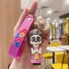 كرتون رحلة صيد الرحلة Toy Keychain كيس القلادة زخرفة سلسلة مفاتيح السيارة